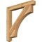 Ekena Millwork Westlake Craftsman Rough Sawn Bracket, Western Red Cedar, 4"W x 36"D x 36"H BKT04X36X36WTL04RWR - alternate 1